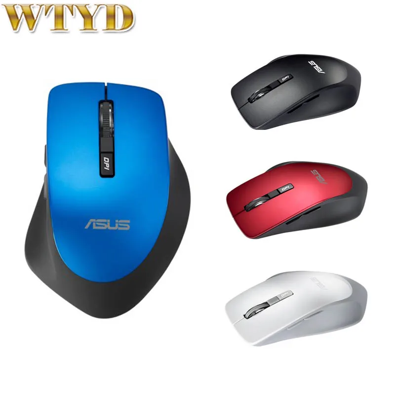 Беспроводная мышь ASUS WT425 1600 dpi Регулируемая оптическая беззвучная мышь Бытовая мышь эргономичная мышь офисная мышь