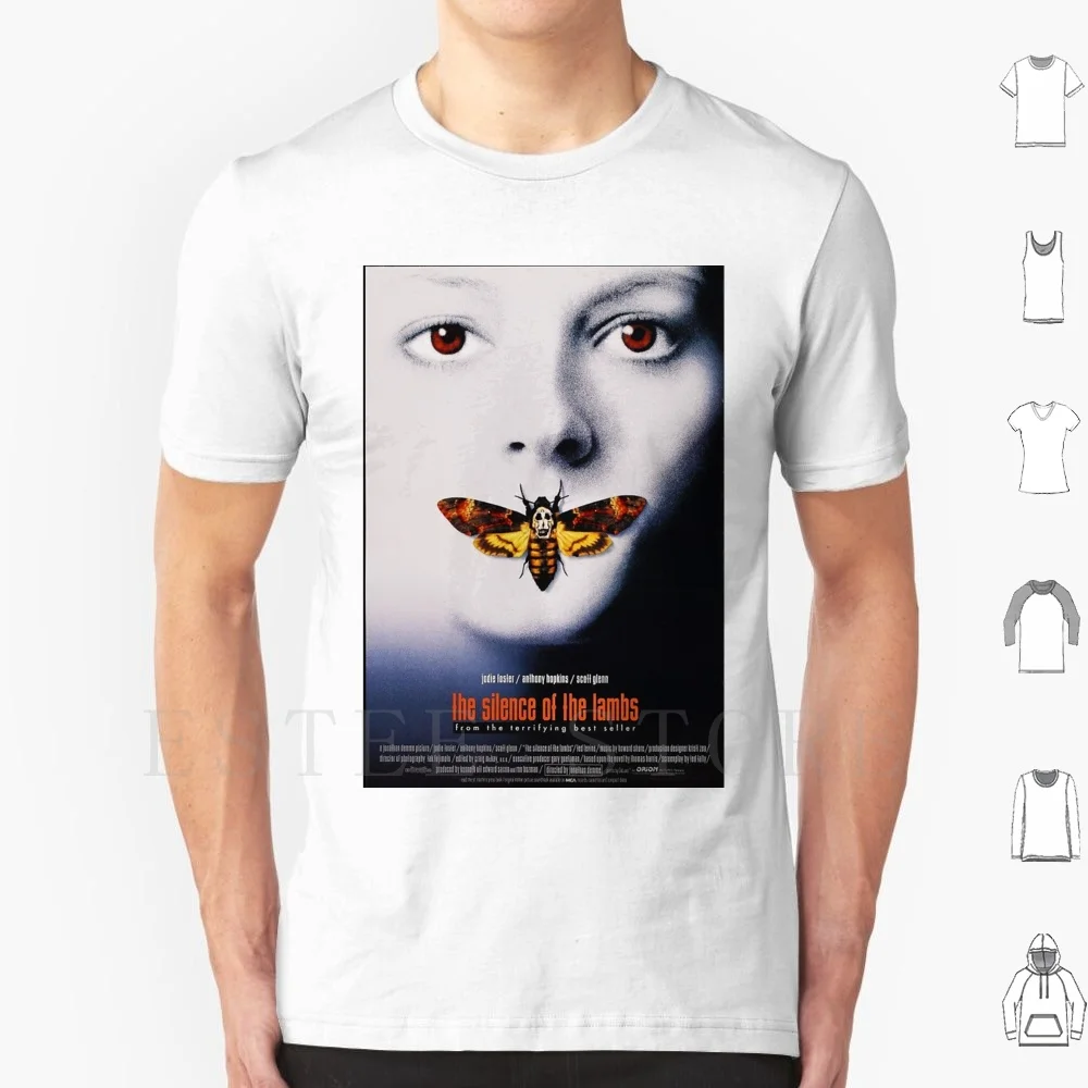 

Clarice-T Shirt Print Cotton Clarice Starling The Silence Of The Lambs Hannibal Hannibal Lecter Dr Hannibal Lecter Anthony
