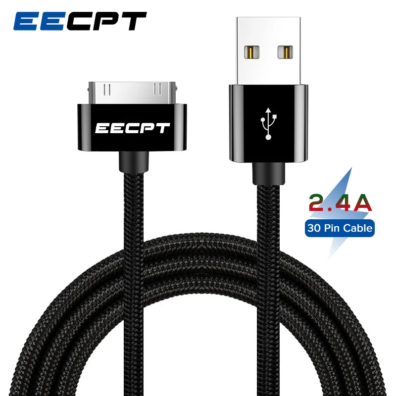 EECPT 30 контактный USB кабель для iPhone 4S 4 S 3GS iPad 1 2 3 iPod Nano iTouch быстрой зарядки и