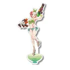 Аниме The quintessence Quintuplets фигурка на акриловой подставке дисплей модели игрушечная тарелка Косплей Декор Аксессуары Nakano Ichika Miku