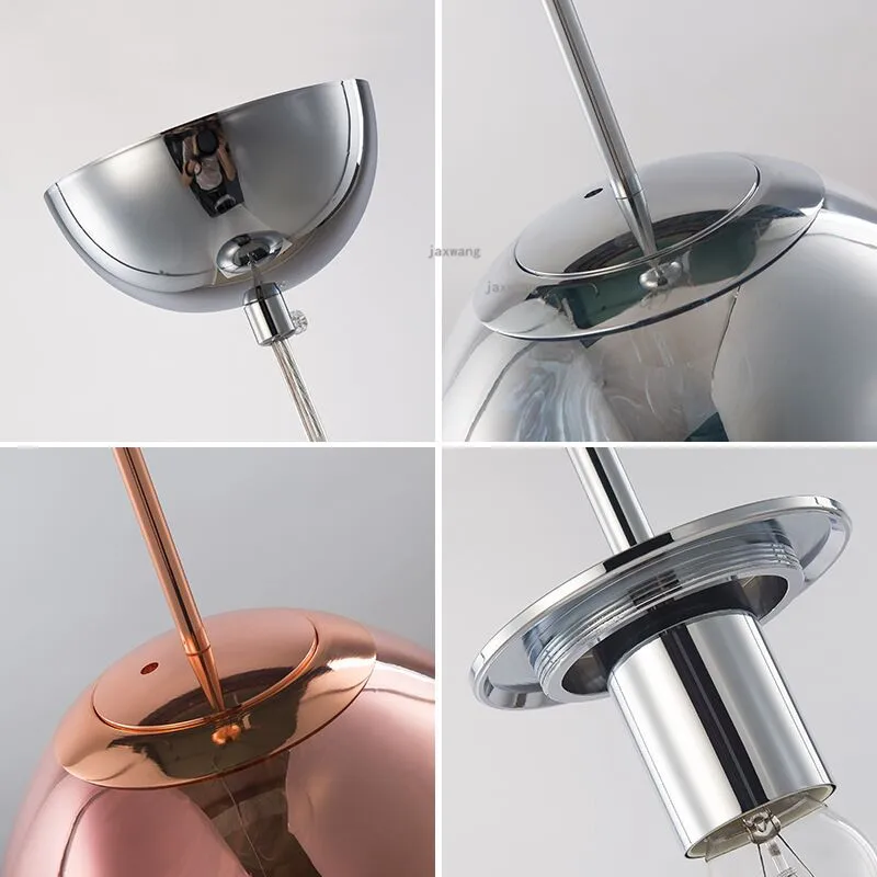 Современные плавающие подвесные светильники d25/40 см Акриловая Лава нерегулярная