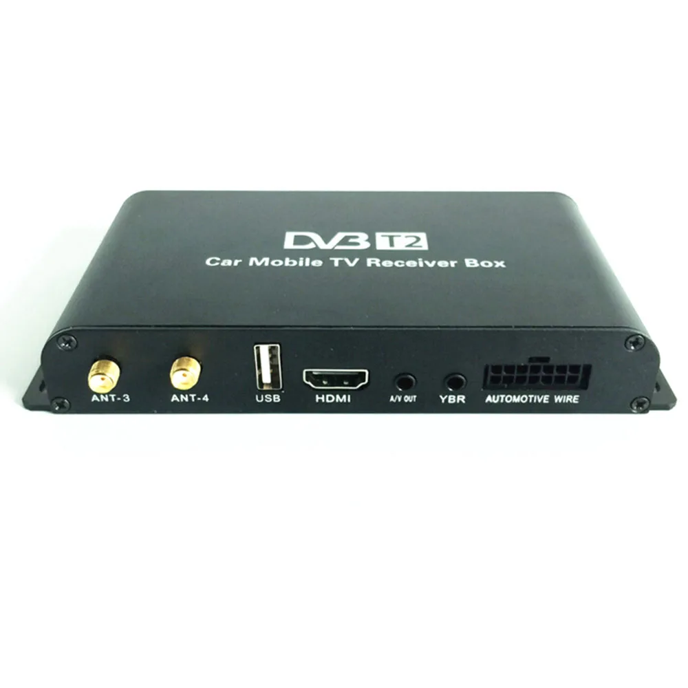 Автомобильный цифровой ТВ приемник с 4 чипами для мобильных телефонов 180 км/ч HD