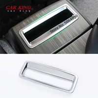 abs matte car armrest box storage box lattice frame cover trim sticker car styling for nissan murano 2015 2019 car accessories