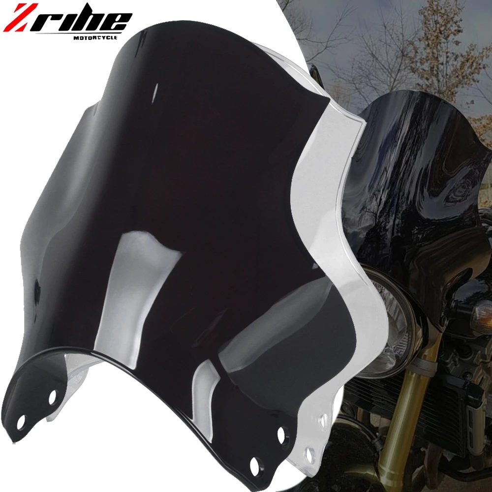 

ZRIHE Motorcycle Black Windshield WindScreen For Honda Hornet CB400 CB600 CB750 CB900 CB919 CB250 CB 400 600 750 900 919 250