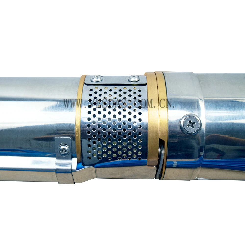 DC 48V 400W Солнечный водяной насос для глубокого колодца 2 6 T/H 40 м с бесщеточным