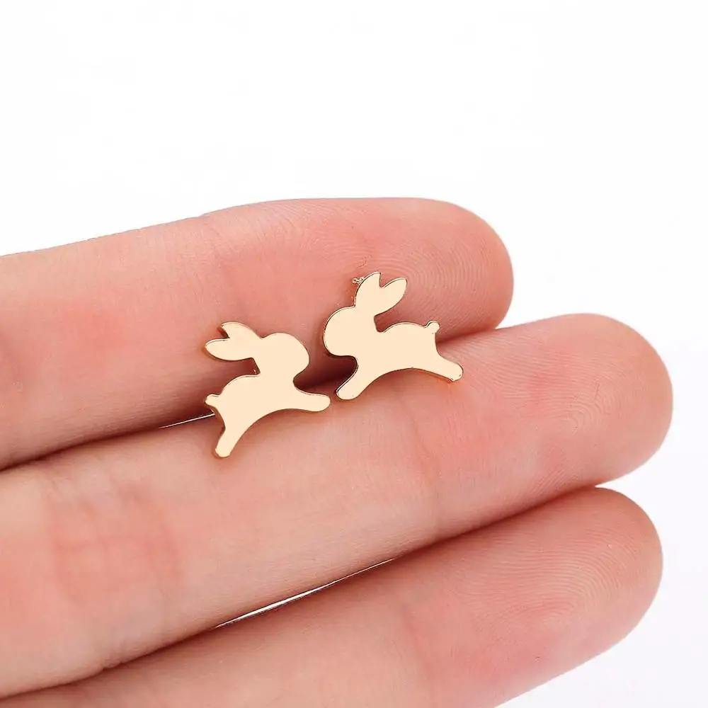 Серьги Chandler из нержавеющей стали для девочек миниатюрные антиаллергенные