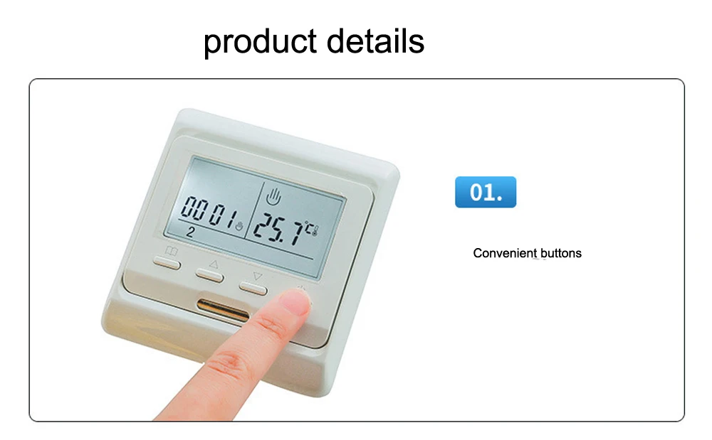 temperatura controlador 16a 230v ar machanical termostato quarto quente universal