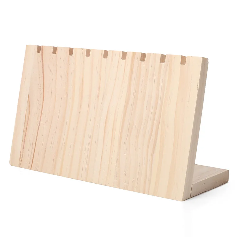 

Wooden Plank Necklace Jewelry Display Stand, Necklace Display Holder, Necklace Storage Holder, Jewelry Display Stand