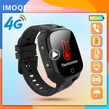 Smart Watch Kids 4G gps WIFI Tracking Video Call Waterproof Thermometer SmartWatch Tracker Boy Girl Student Phone Clock LT25