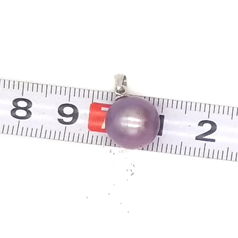 100% натуральный пресноводный жемчуг кулон нерегулярные 9-12 мм фиолетовый розовый