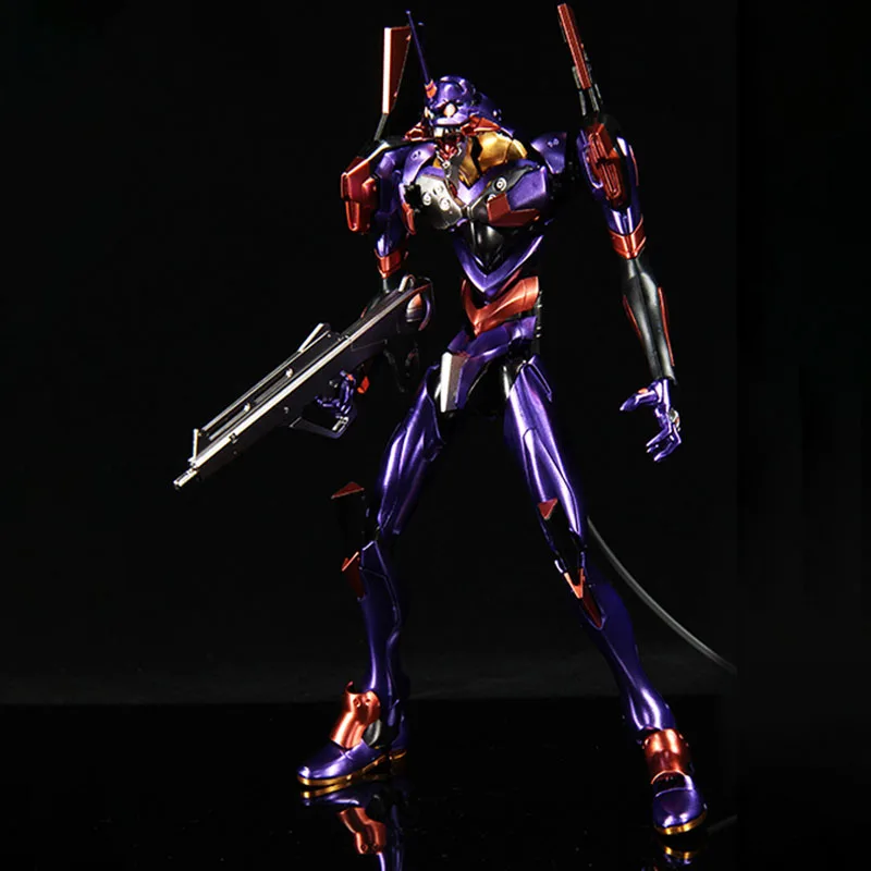 Оригинальный BANDAI 1/144 металлический раскраска EVA-01 Пробуждение VER. Фигурка-робот