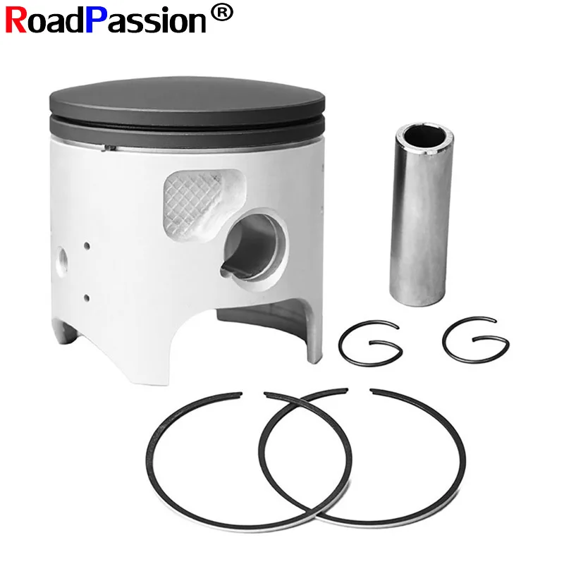 Motorcycle Accessories Cylinder Bore STD~+100 Size 66mm 66.25mm 66.50mm Piston Rings Full Kit For KAWASAKI KDX200 1989-2006