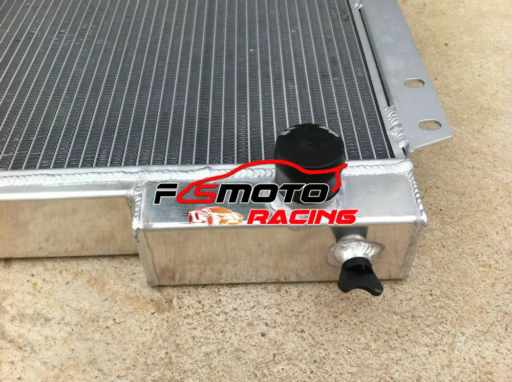 3-рядный алюминиевый радиатор + вентилятор для Toyota LandCruiser Land Cruiser FJ40 FJ43 FJ45 3.9L 4 2 F/2F