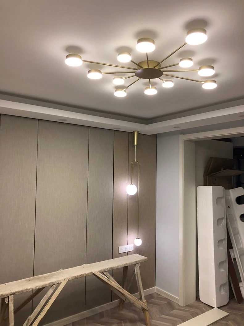 Новая светодиодная Люстра для гостиной, спальни, дома, люстра от sala, современная светодиодная потолочная люстра, лампа, люстра