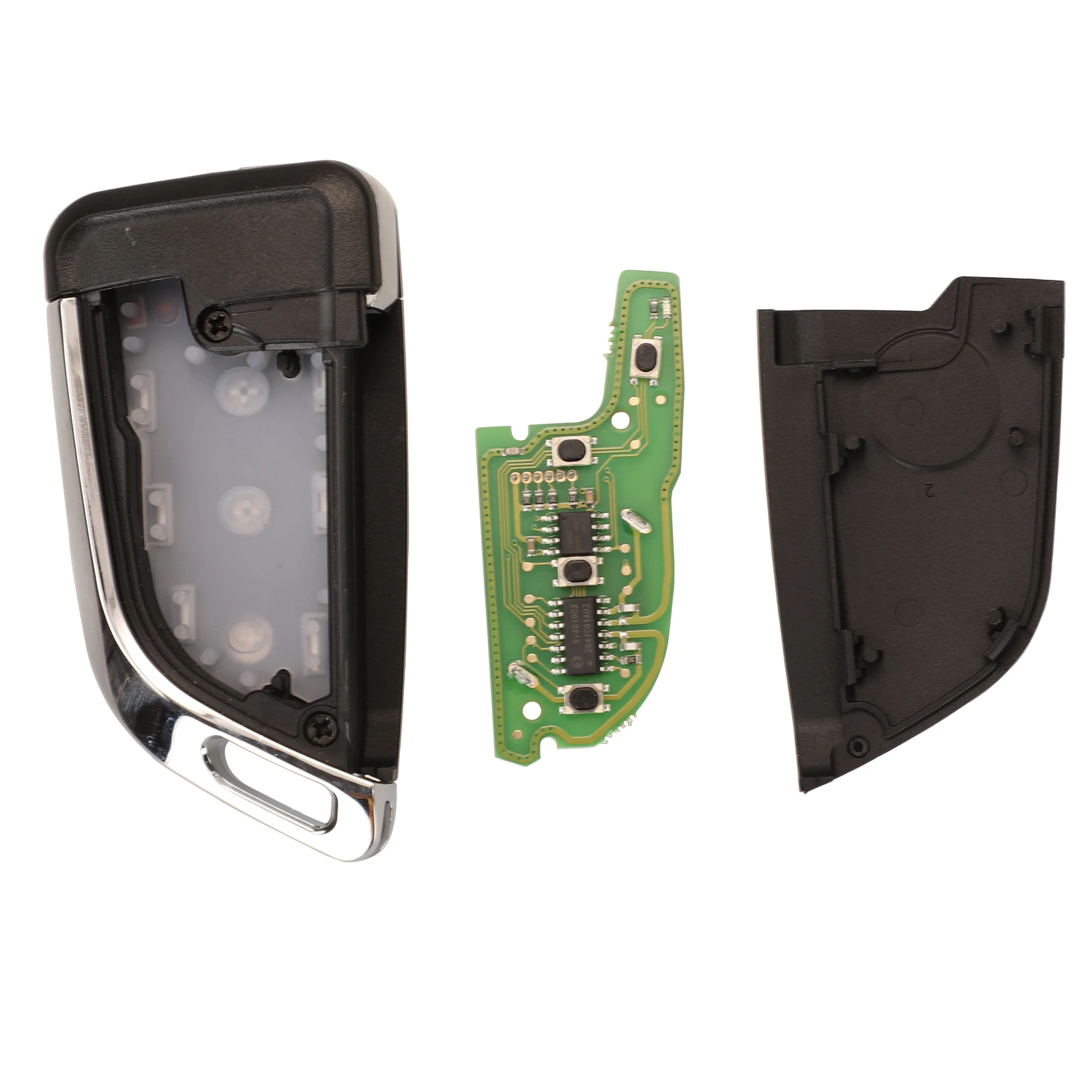 

jingyuqin 5pcs Xhorse 4Button XKKF20EN VVDI Super Smart Remote Car Key For VVDI VVDI2 Key Tool English Version Wire Universal