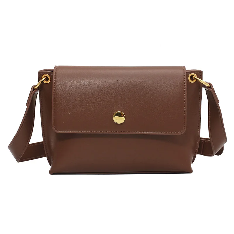 

Small bag female 2020 new trendy Korean version of simple texture diagonal bag fashion casual shoulder bag small square bag