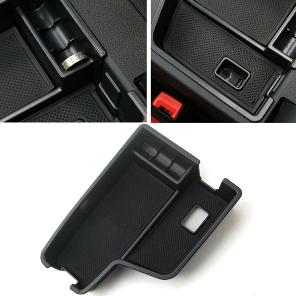 

Car Storage Box Auto Tray For BMW 3 Series F30 2013-2016 Parts Accessories Inner Black Plastic