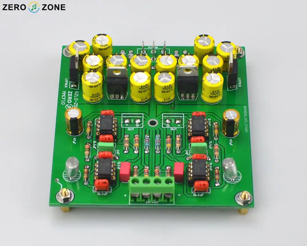 ZEROZONE MMCF10 HIFI LP фонограф MM Усилитель RIAA Phono предусилитель PCB/DIY комплект/готовая