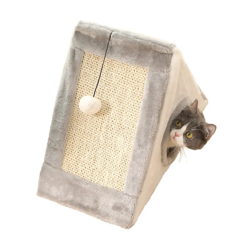 2019 New Cat Climbing Frame Scratch Board Claws Sisal Litter Toy Pet Supplies | Дом и сад