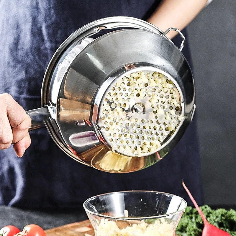 Нержавеющая сталь овощей фруктов и пюре пресс-форм с шлифовальная машина