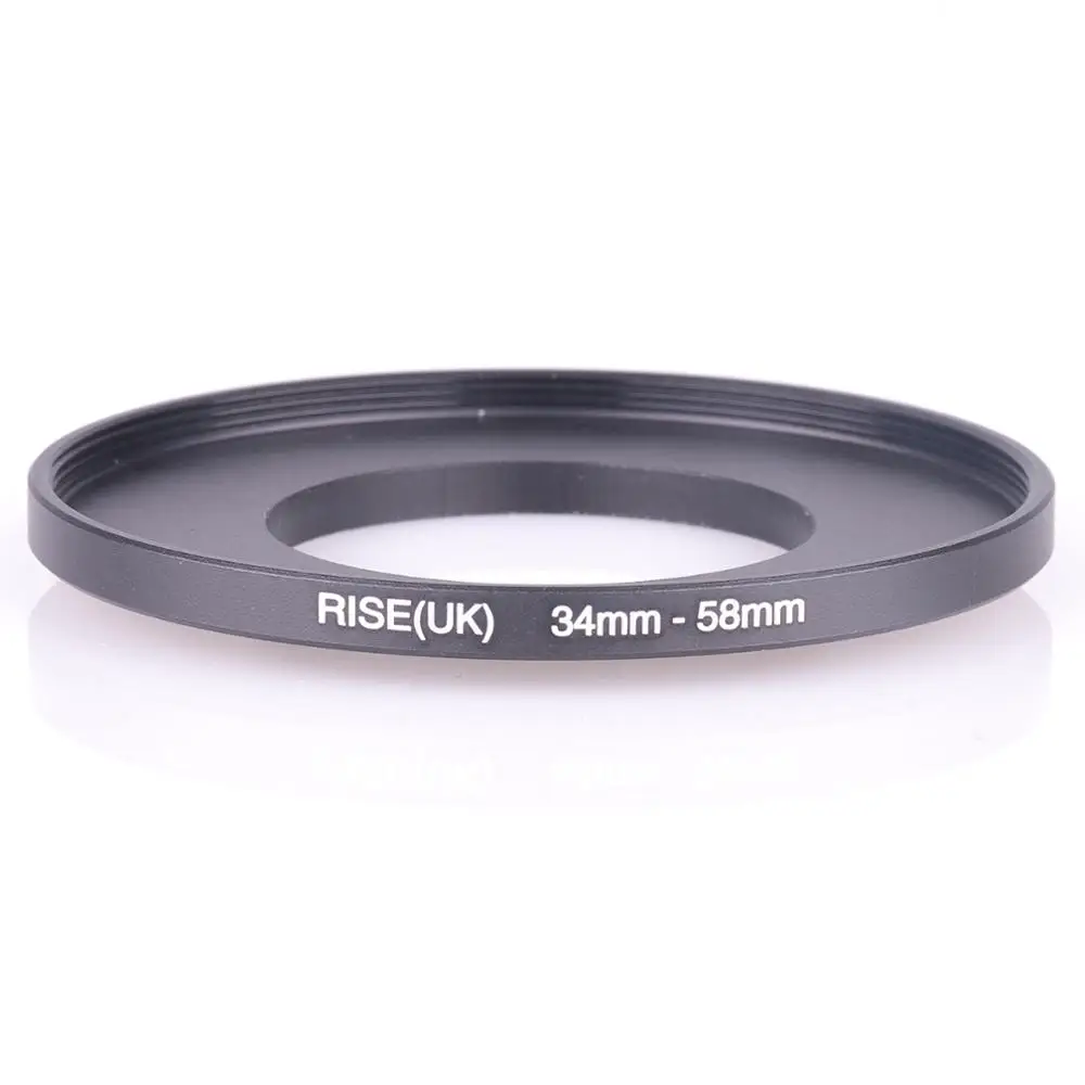 

RISE(UK) 34mm-58mm 34-58 mm 34 to 58 Step up Filter Ring Adapter