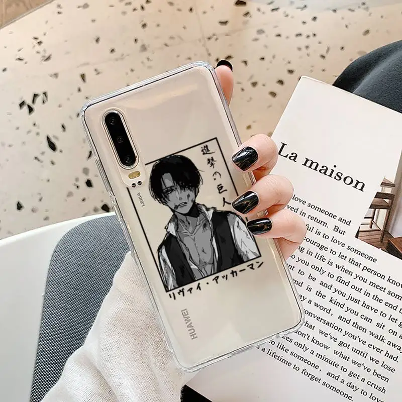 

Attack On Titan Anime Japan Phone Cases Transparent for Samsung A71 S9 10 20 HUAWEI p30 40 honor 10i 8x xiaomi note 8 Pro 10t 11