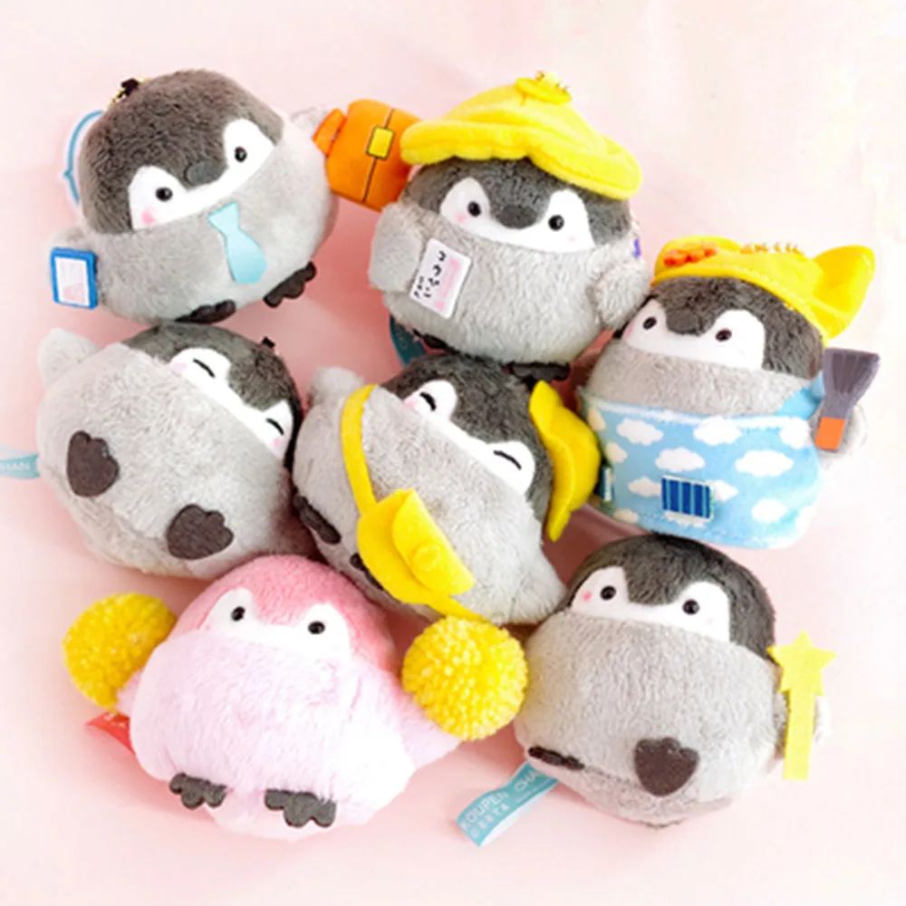 Позитивная энергия пингвин кукла мультфильм Креативный брелок для автомобиля