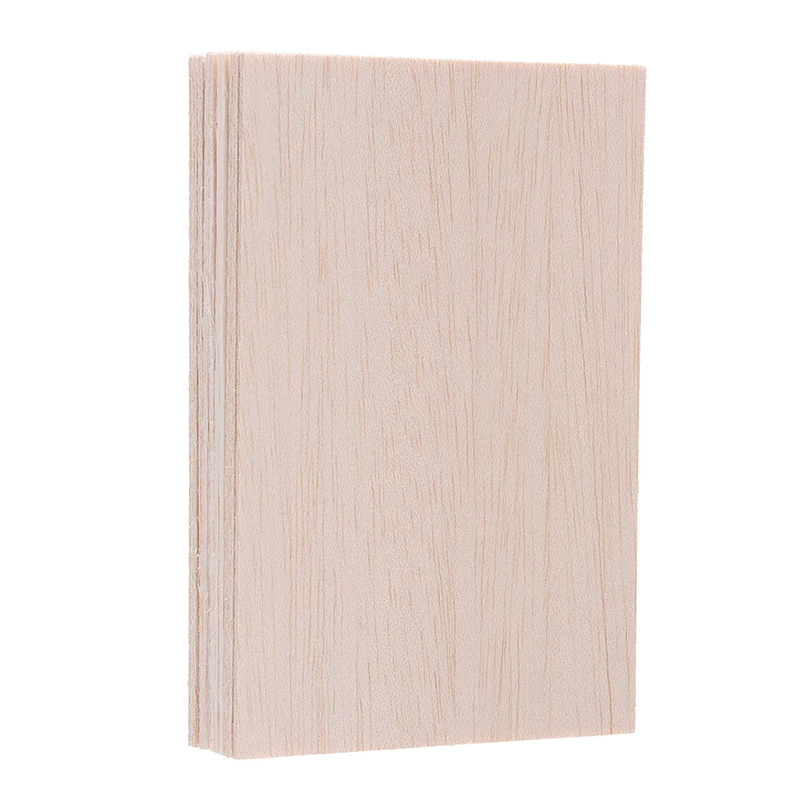 10pcsset wooden plate model balsa wood for diy house ship aircraft toys 150mm100mm2mm free global shipping