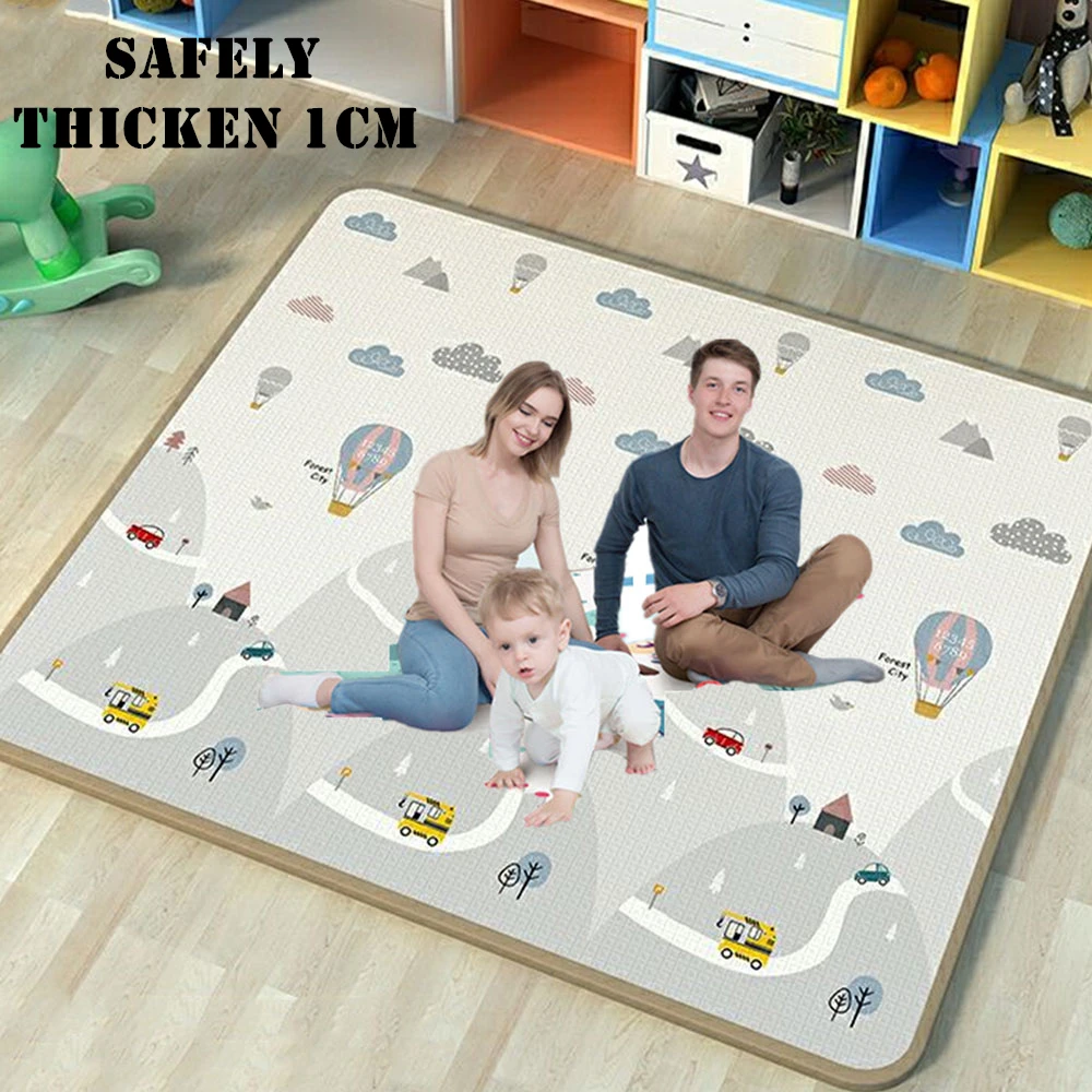 

New Thicken 1cm XPE Environmentally Friendly Baby Crawling Play Mat Carpet Play Mat for Children's Safety Mat Kid Rug Playmat