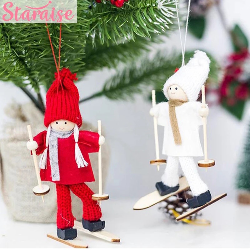 Рождественские куклы украшения для рождественской елки рождественское