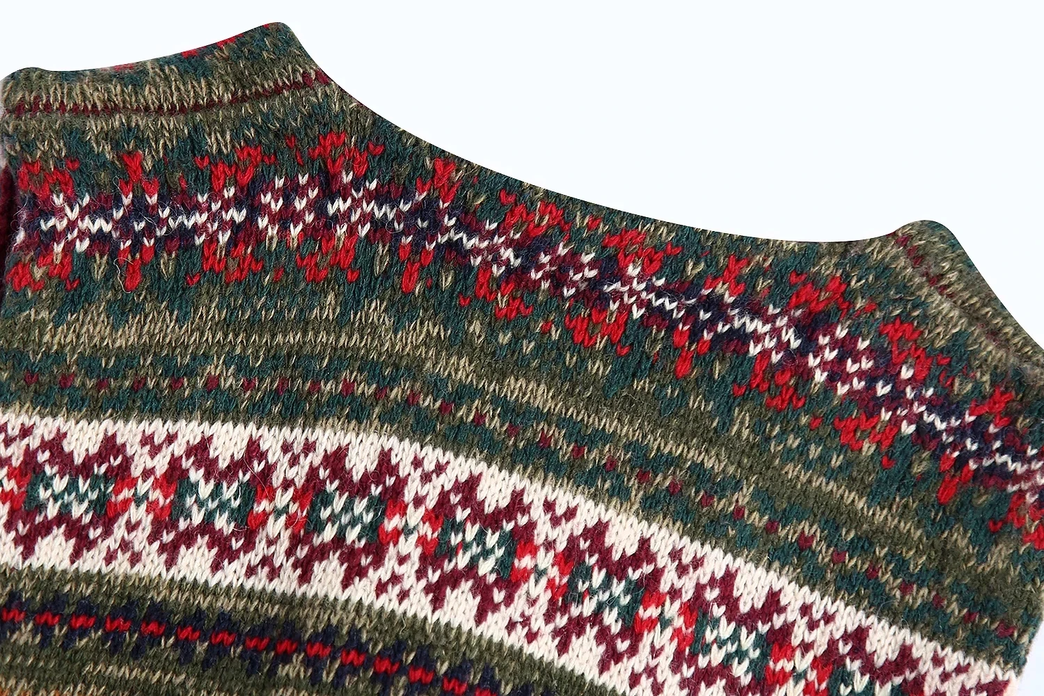 

Vintage V-Neck Sleeveless Pocket Knitted Sweater Fashion Slim Embroidexy Button Cardigan Sweater Lady Vest Winter Sweater 2020