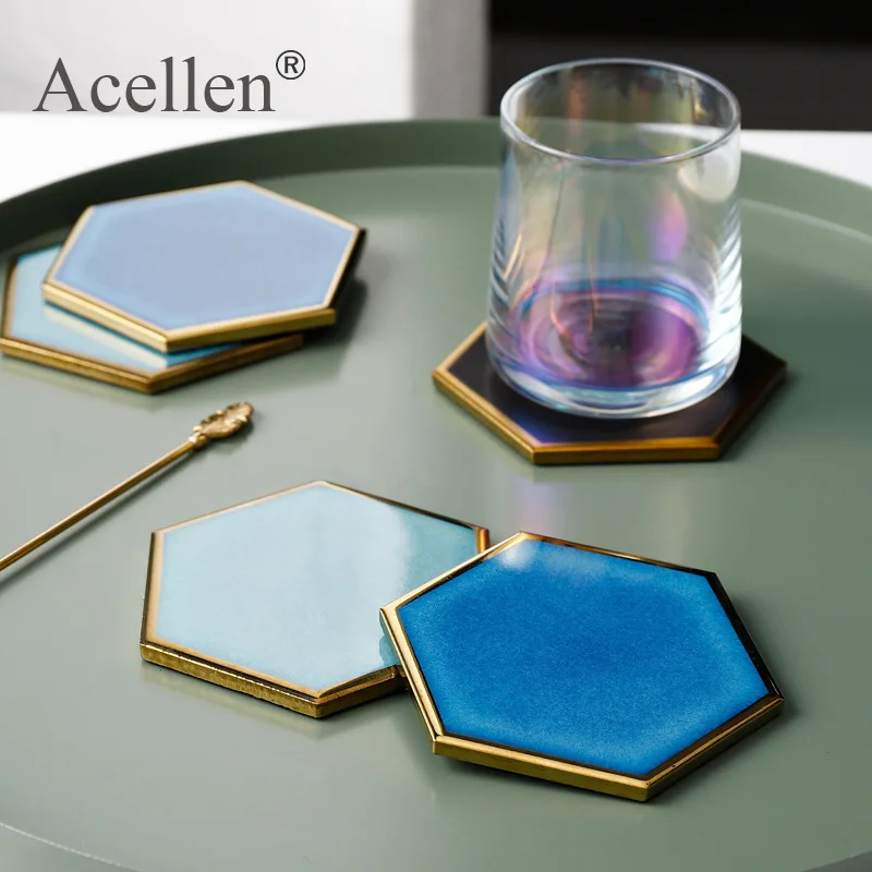 Керамический изолирующий подсвечник домашний Ретро коврик для ароматерапии