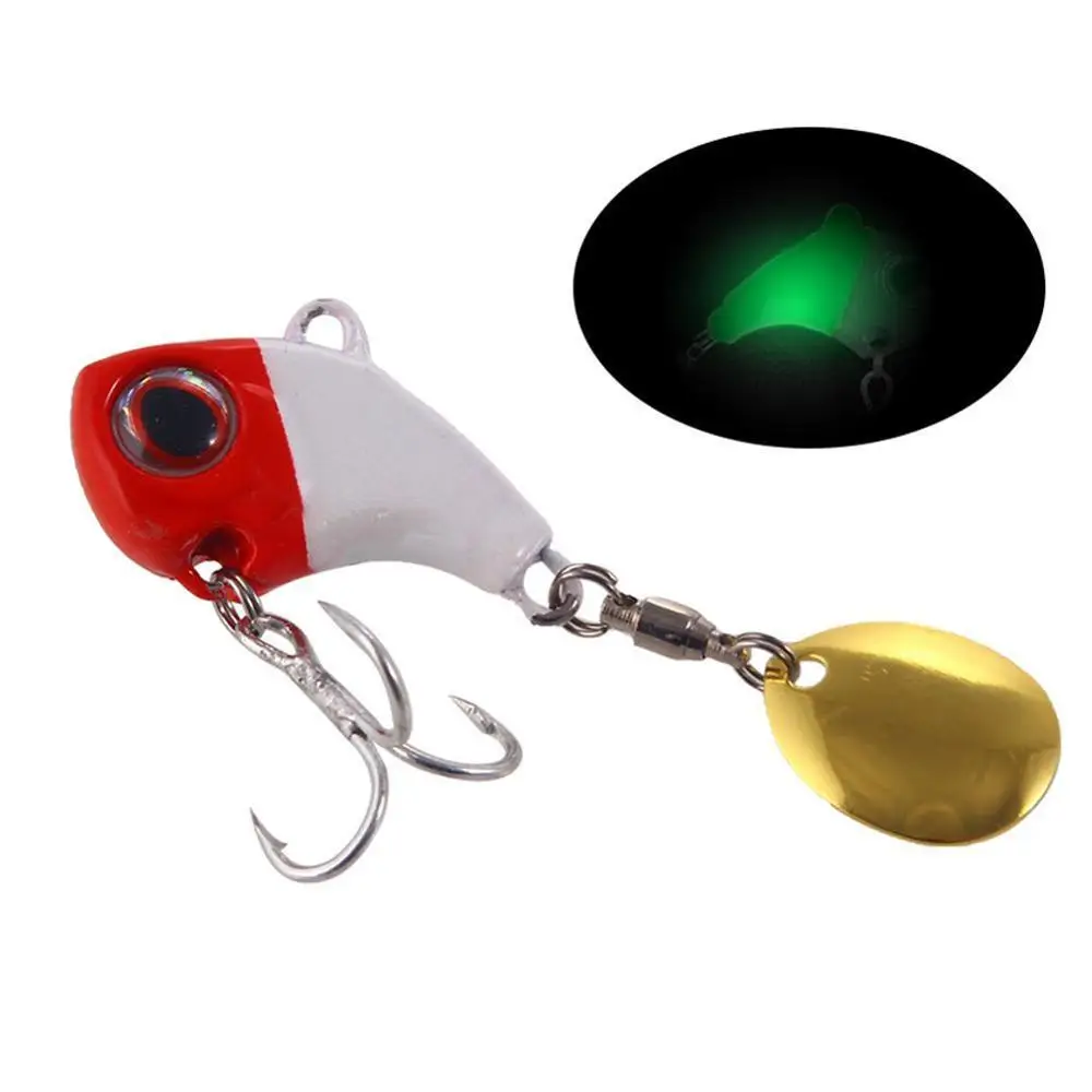 

1Pcs Rotating ABS VIB vibration Bait Spinner Spoon Winter Fishing 13/16/22g Lures Pesca Tackle Jigs Trout Fishing Hard Bait P0G1