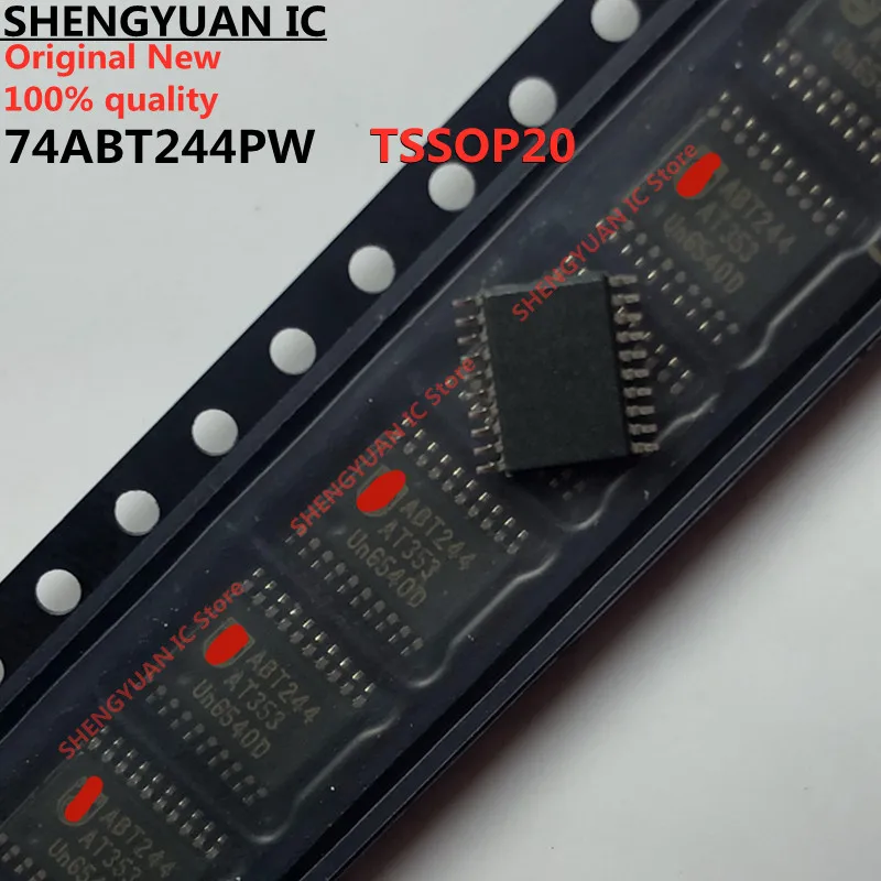 20 шт./лот 74ABT244PW ABT244 TSSOP20 74ABT244 Octal Буфер/линейный драйвер 3 состояние 100% новое