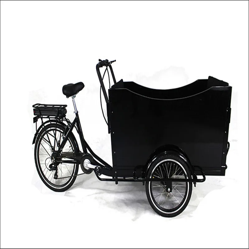 Электрический трицикл 3 колесный Грузовой Велосипед грузовой велосипед/грузовой