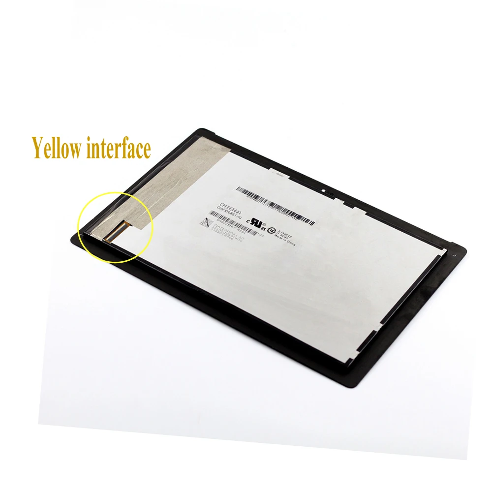 WEIDA для Asus Zenpad 10 Z300M Z301ML Z301MFL Z300CNL желтый кабель 1280*800 ЖК-дисплей сенсорный экран сборка Рамка для Z300 ЖК-дисплей