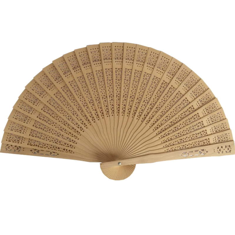 10 шт./лот декоративные резные сандаловые деревянные поделки ручной работы|fan fan|fan