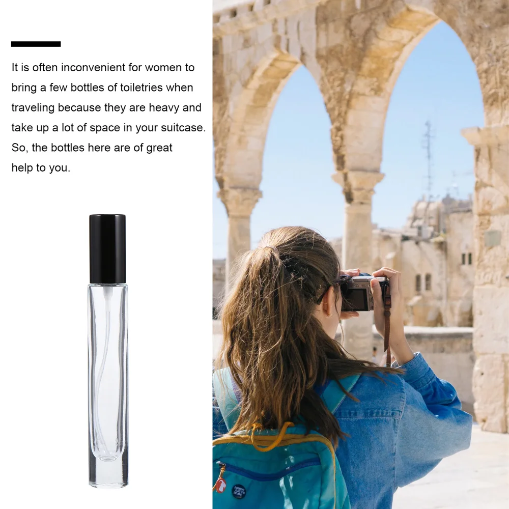 

6Pcs 10ML Empty Perfume Bottle Refillable Dispenser Perfume Sprayer Bottles