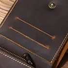 Бизнес двойной кошелек мужской из натуральной кожи кредитный ID держатель для карт кошелек подарок Новый M2EA