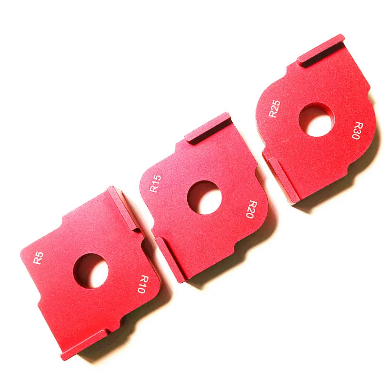 3 шт./компл. радиус быстрой джиг маршрутизатор Таблица бит R5 R10 R15 R20 R25 R30 угловой