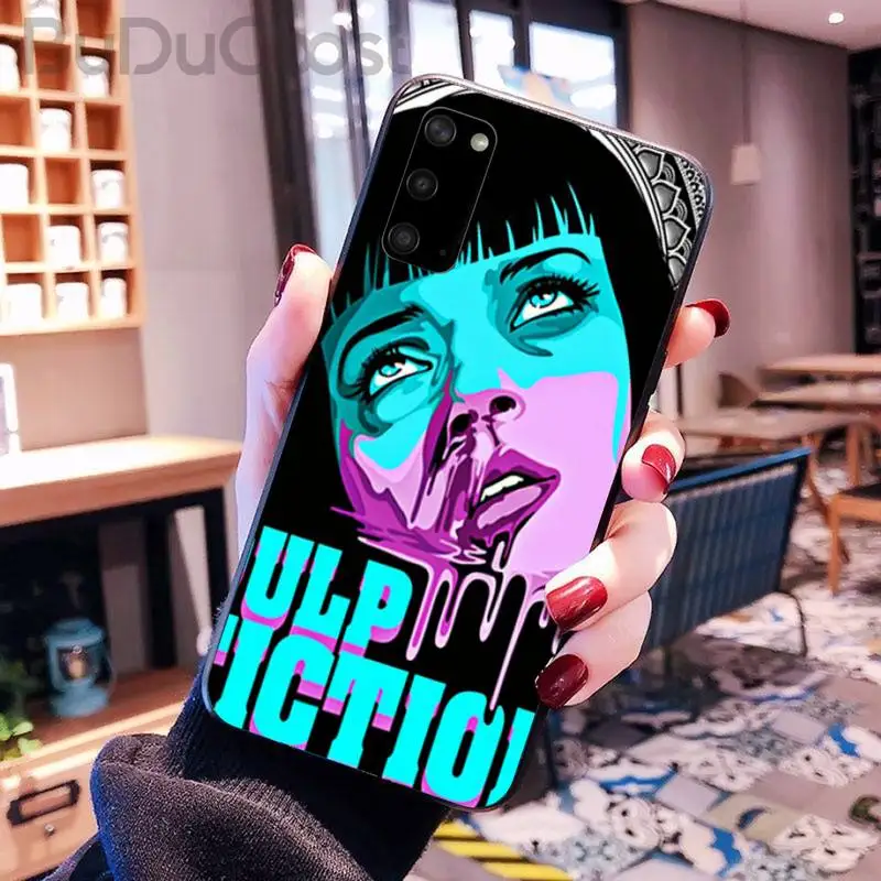 

PULP FICTION MOVIE POSTER Phone Case for Samsung S20 plus Ultra S6 S7 edge S8 S9 plus S10 5G