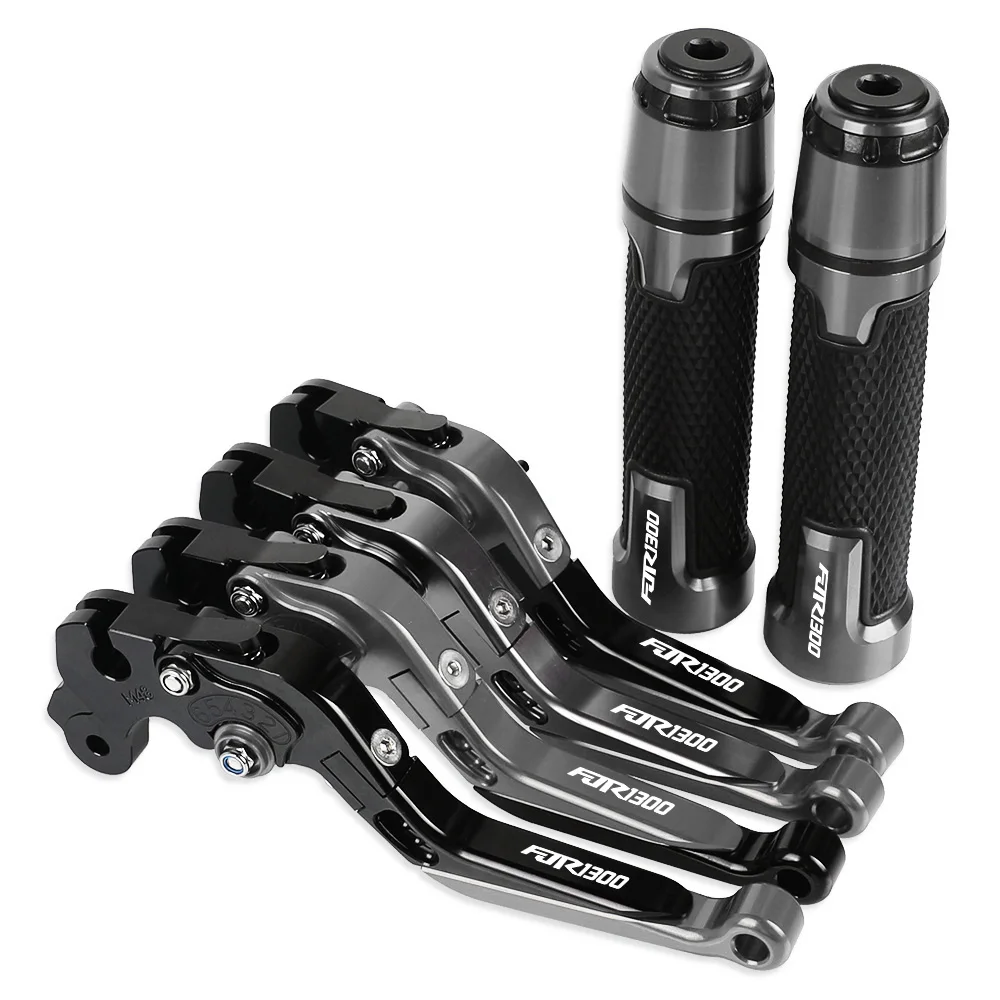 

FOR YAMAHA FJR1300 2003 Motorcycle Accessories Brake Clutch Levers Handlebar knobs Handle Hand Grip Ends FOR YAMAHA FJR1300 2003