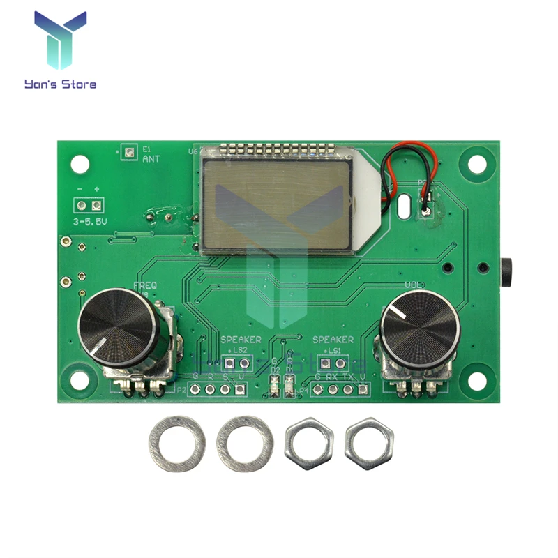 Модуль приемника FM-радио модуляция частоты 87-108 МГц плата приема стерео с
