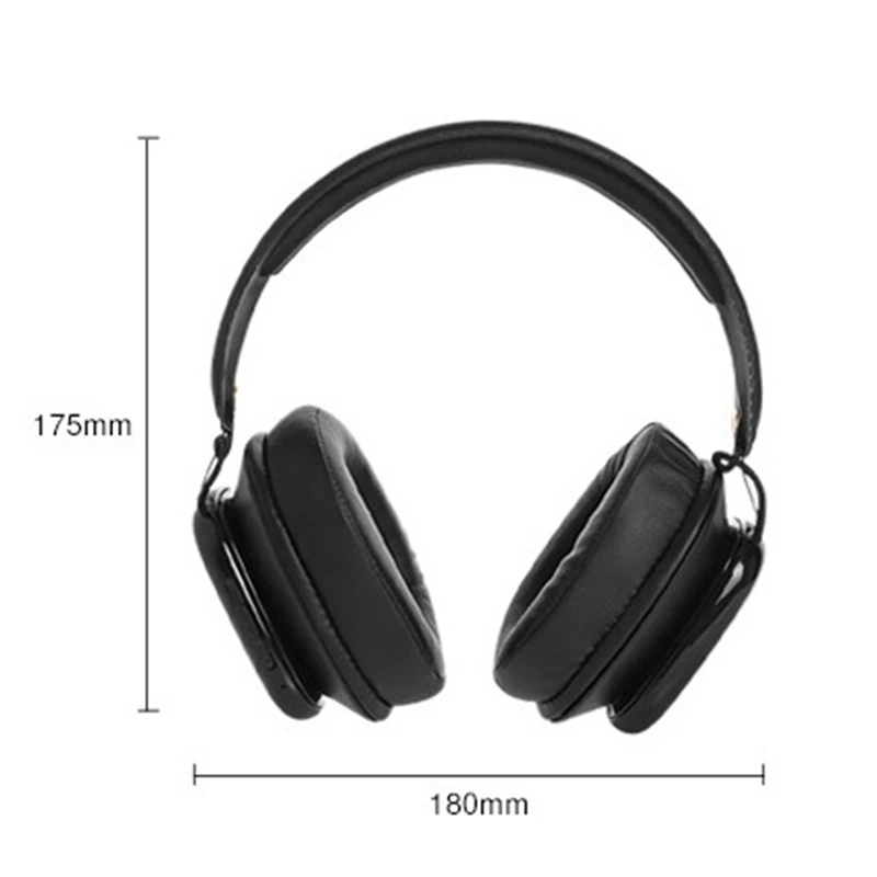 Head Mounted Wireless Bluetooth Headset Card Sports Music Soft Protein Ear Cushions for iPhone Home Office Gold | Электроника
