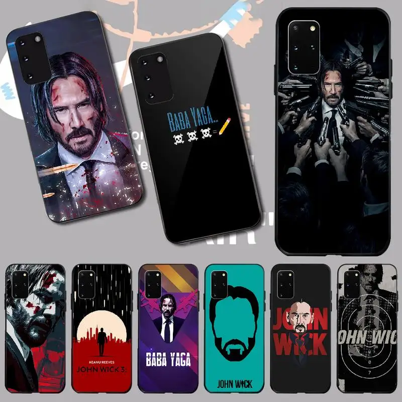 

Чехол для телефона PENGHUWAN John Wick для Samsung S20 plus Ultra S6 S7 edge S8 S9 plus S10 5G