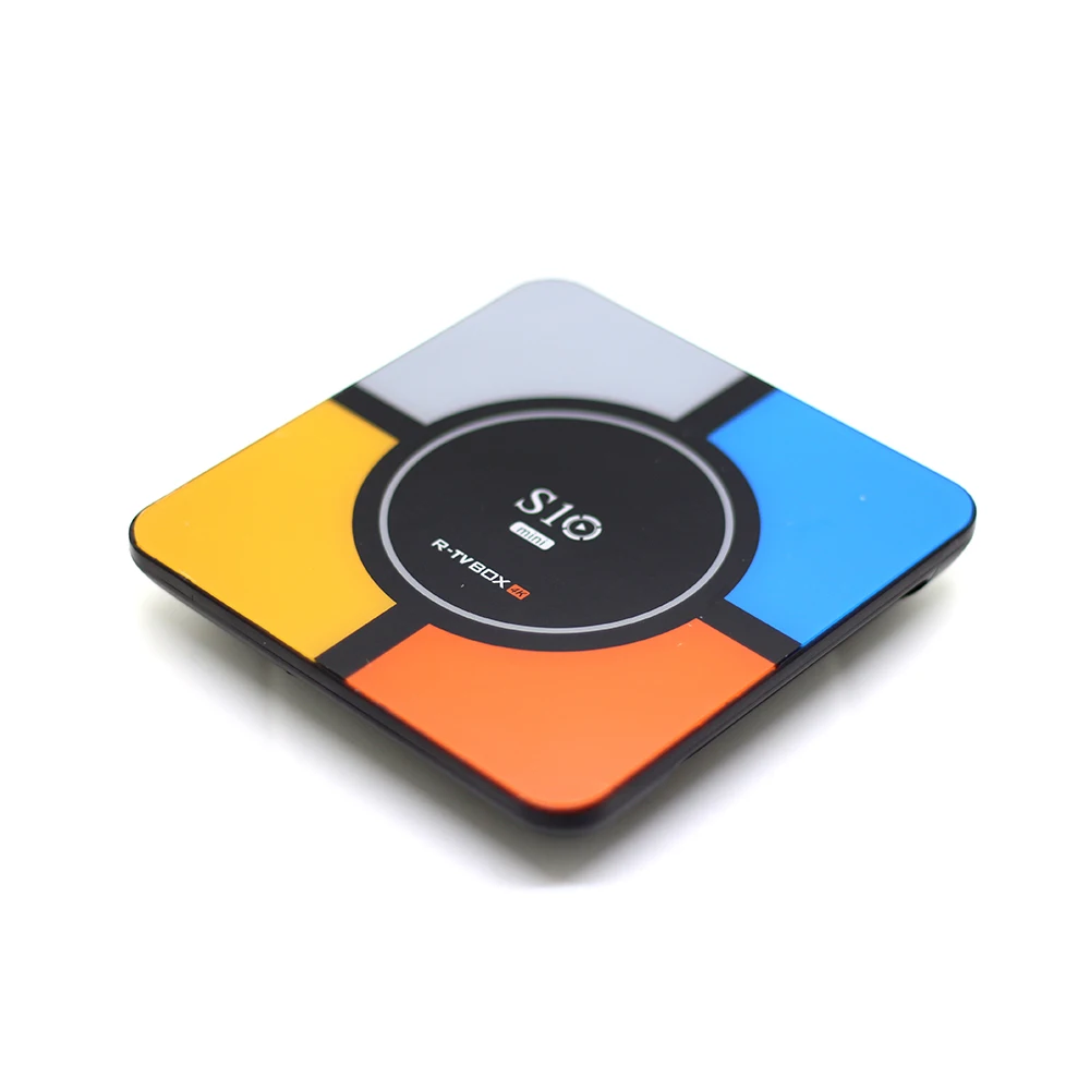 Android 9,0 tv Box S10 мини Смарт ТВ-бокс на Rockchip RK3328 Четырехъядерный 4 ГБ DDR3 32 ГБ/64 Гб 4K H.265 2,4 ГГц wifi USB 3,0 медиаплеер