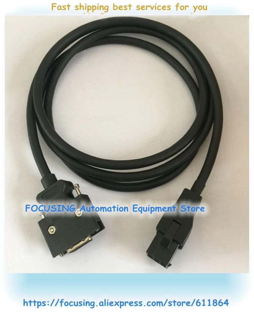 MR-JCCBL5M-L новый кабель сервокодера, используемый для фототехники + HC-KFS43, длина 3 м, 5 м, 8 м, 10 м, 15 м, 20 м