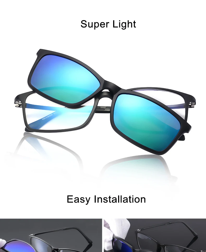 ROCKBROS Cycling Customized Myopia Sunglasses UV400 Nearsighted Glasses Double Lens Polarized Lens Driving Bike Bicycle Eyewear
