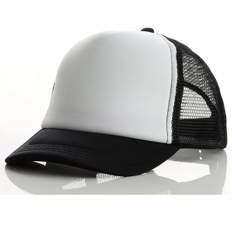 

Kids Baseball Cap Mesh Breathable Trucker Hat Summer Adjustable Polyester Headgear