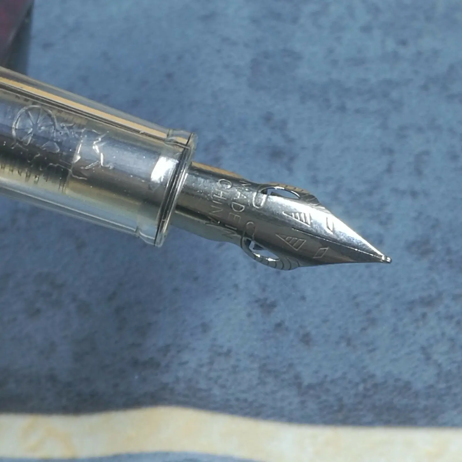 Jinhao 992 пластиковая прозрачная авторучка чернильная ручка жесткая скользкая